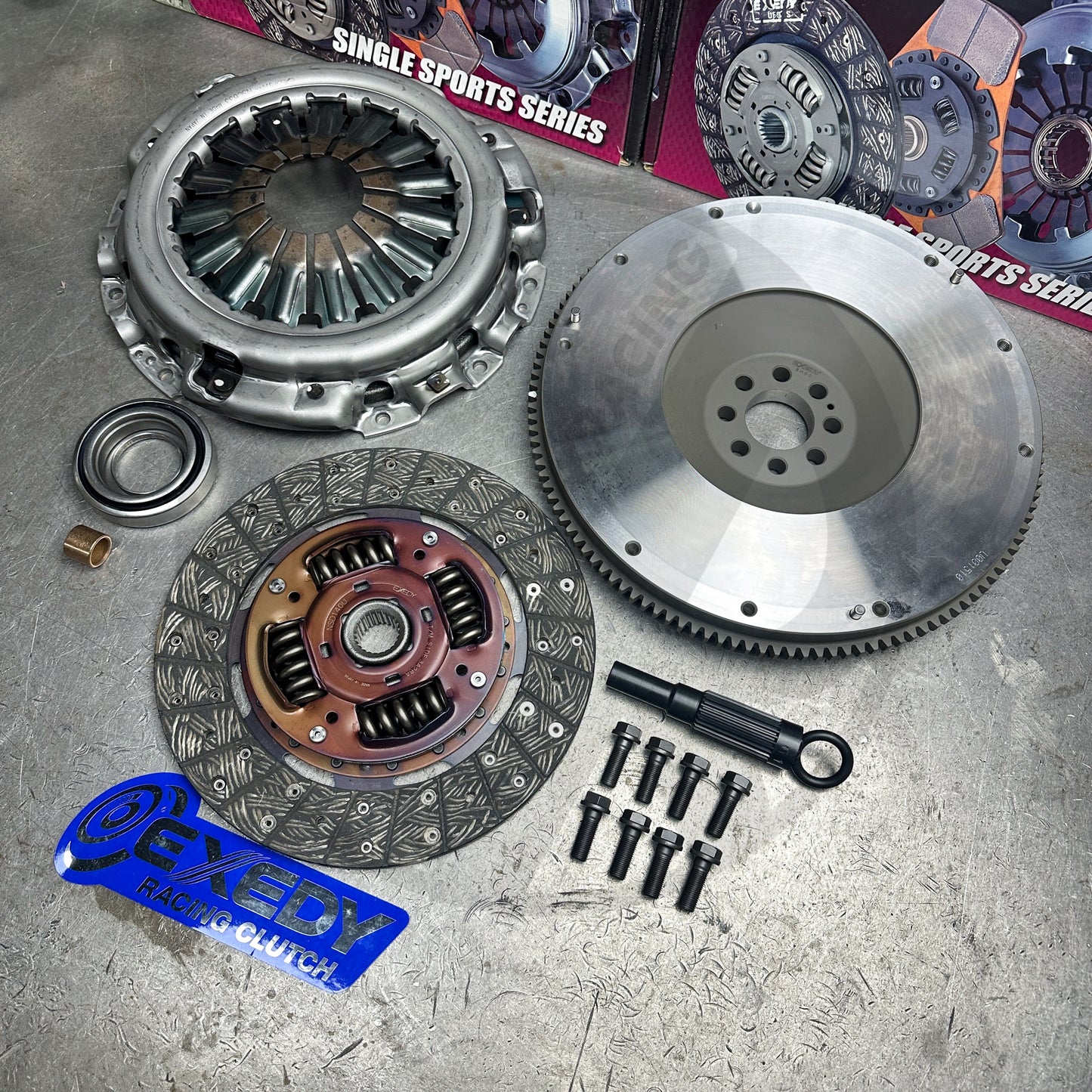 Exedy OEM Clutch Kit & Lightweight Flywheel for 03-07 Nissan 350Z INFINITI G35