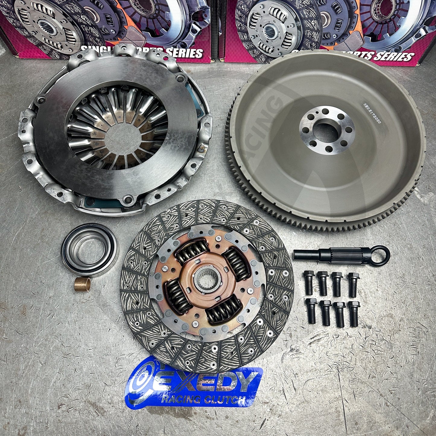 Exedy OEM Clutch Kit & Lightweight Flywheel for 03-07 Nissan 350Z INFINITI G35