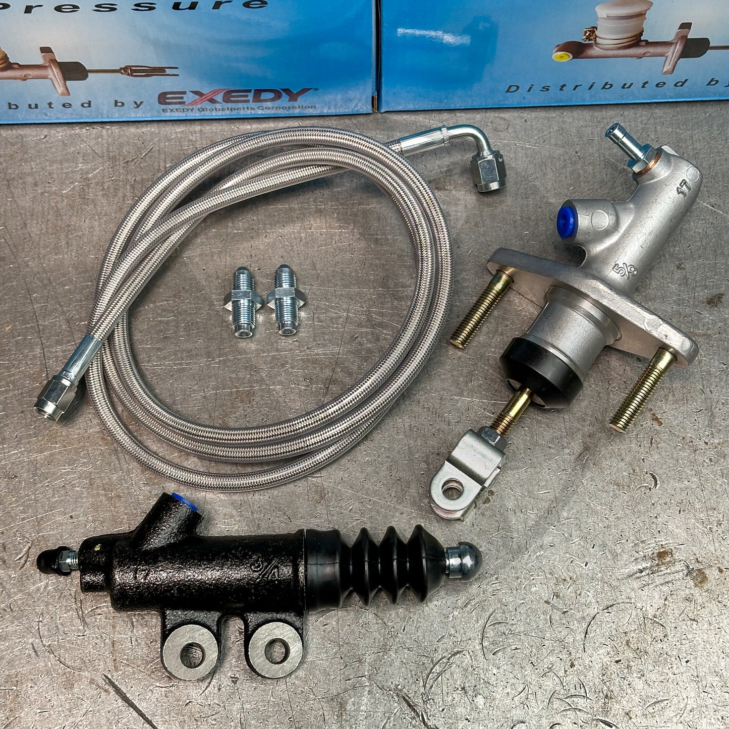 Exedy EM1 Clutch Master Cylinder & Exedy Slave Cylinder Kit for 96-01 Honda CRV