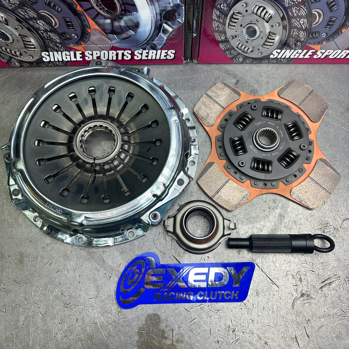 EXEDY Racing Stage 2 Clutch Kit for 03-06 Lancer Evolution Evo 8/9 4G63 05952