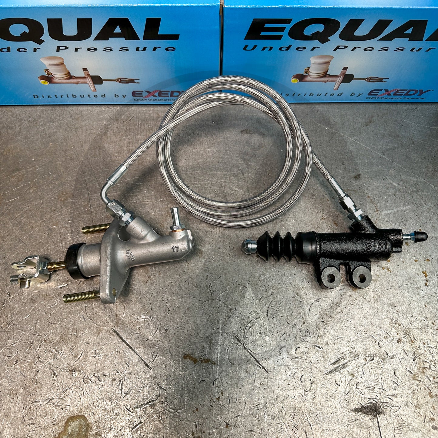 Exedy EM1 Clutch Master Cylinder & Exedy Slave Cylinder Kit for 96-01 Honda CRV