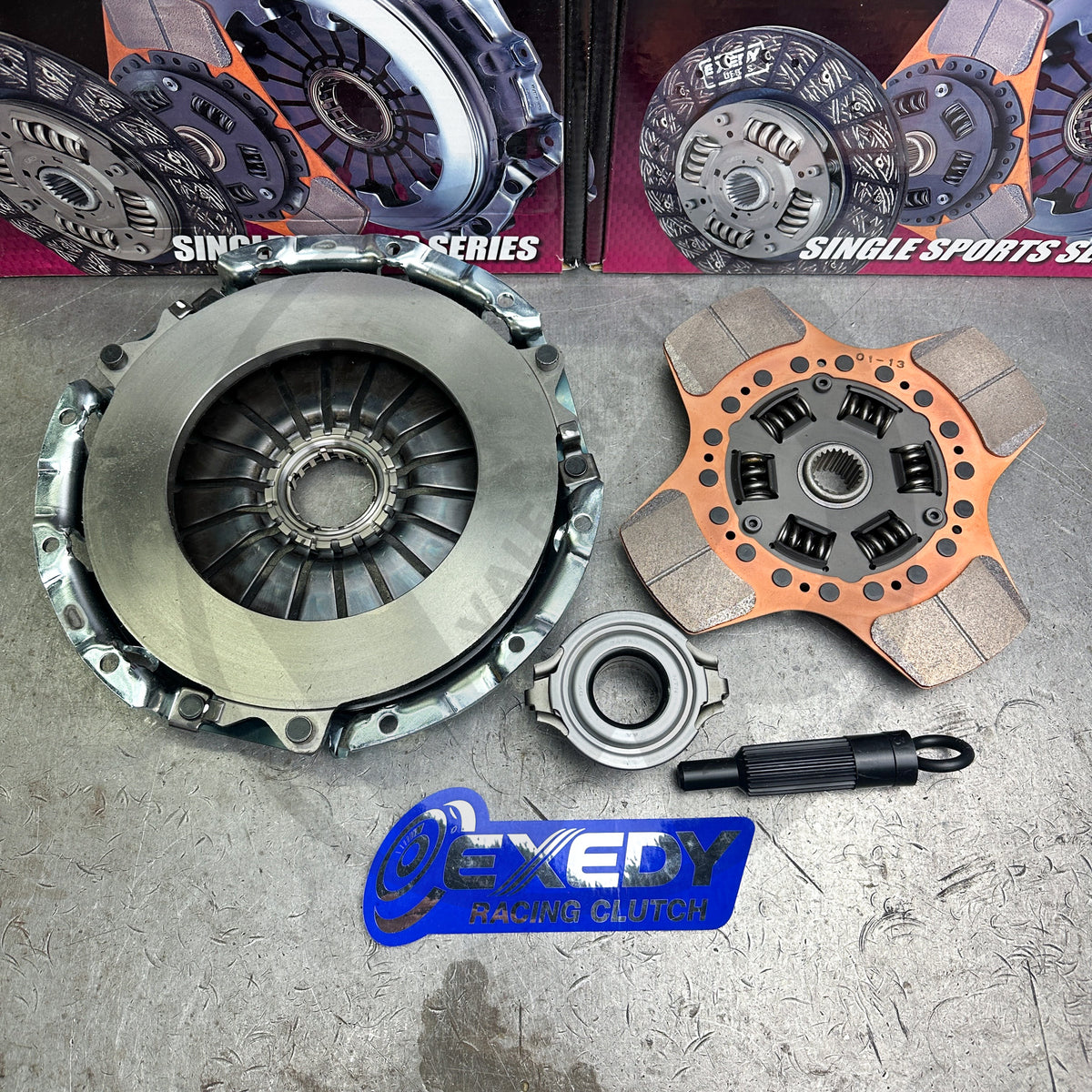 EXEDY Racing Stage 2 Clutch Kit for 03-06 Lancer Evolution Evo 8/9 4G63 05952