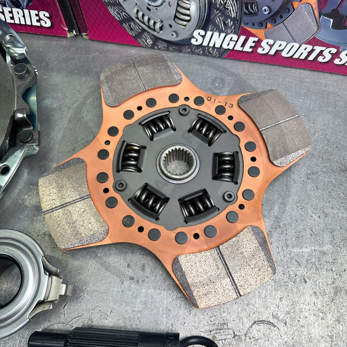 EXEDY Racing Stage 2 Clutch Kit for 03-06 Lancer Evolution Evo 8/9 4G63 05952