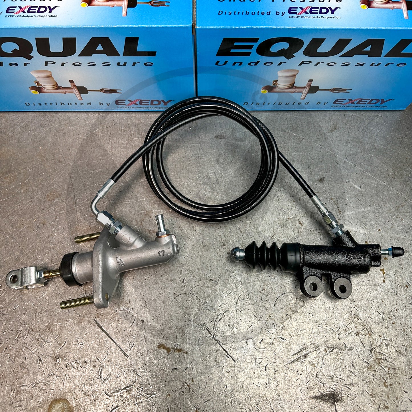 Exedy EM1 Clutch Master Cylinder & Exedy Slave Cylinder Kit for 96-01 Honda CRV