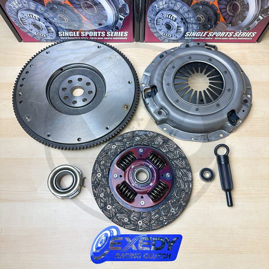 EXEDY Stage 1 Clutch & OEM Flywheel Kit for 99-12 Subaru Impreza Base 2.5L