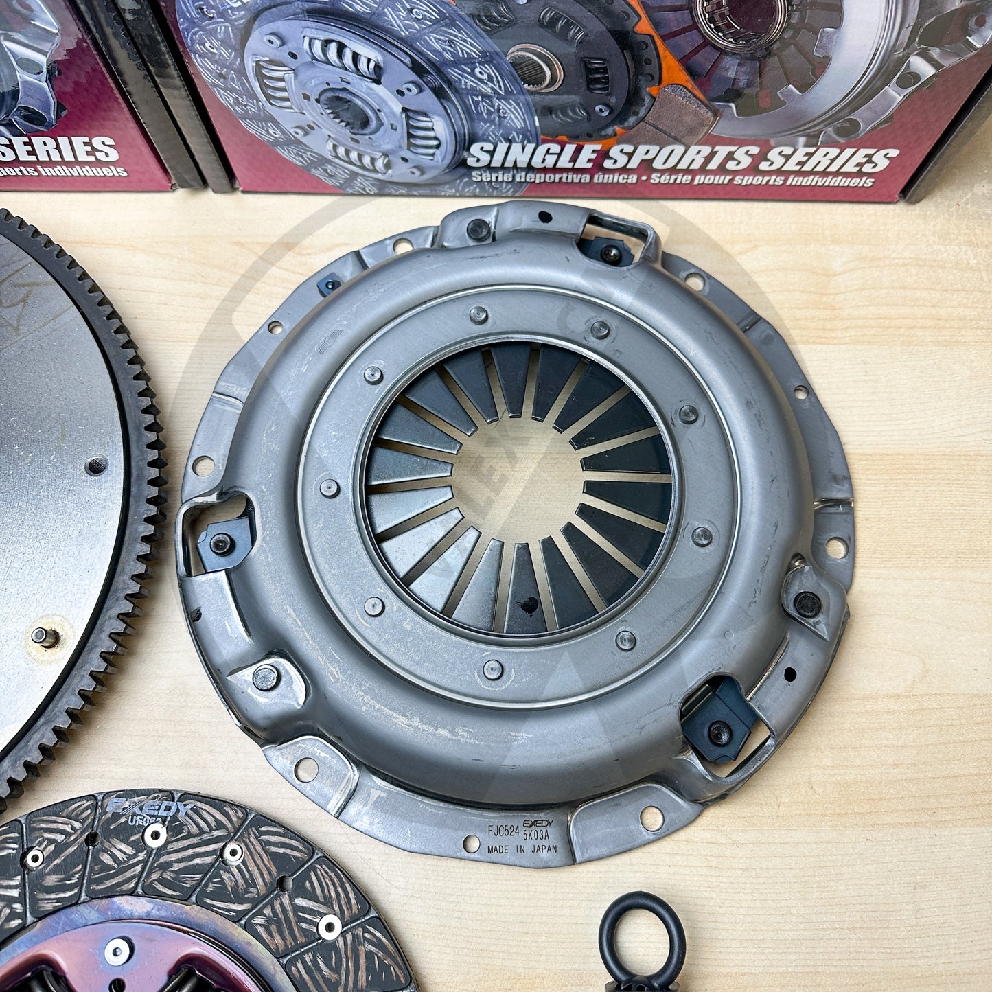 EXEDY Stage 1 Clutch & OEM Flywheel Kit for 99-12 Subaru Impreza Base 2.5L