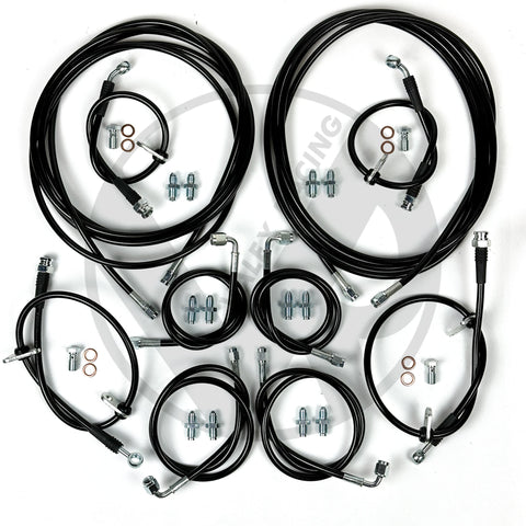 Complete Brake Line Kit With ABS Delete Lines for 2002-2006 Acura RSX Type-S
