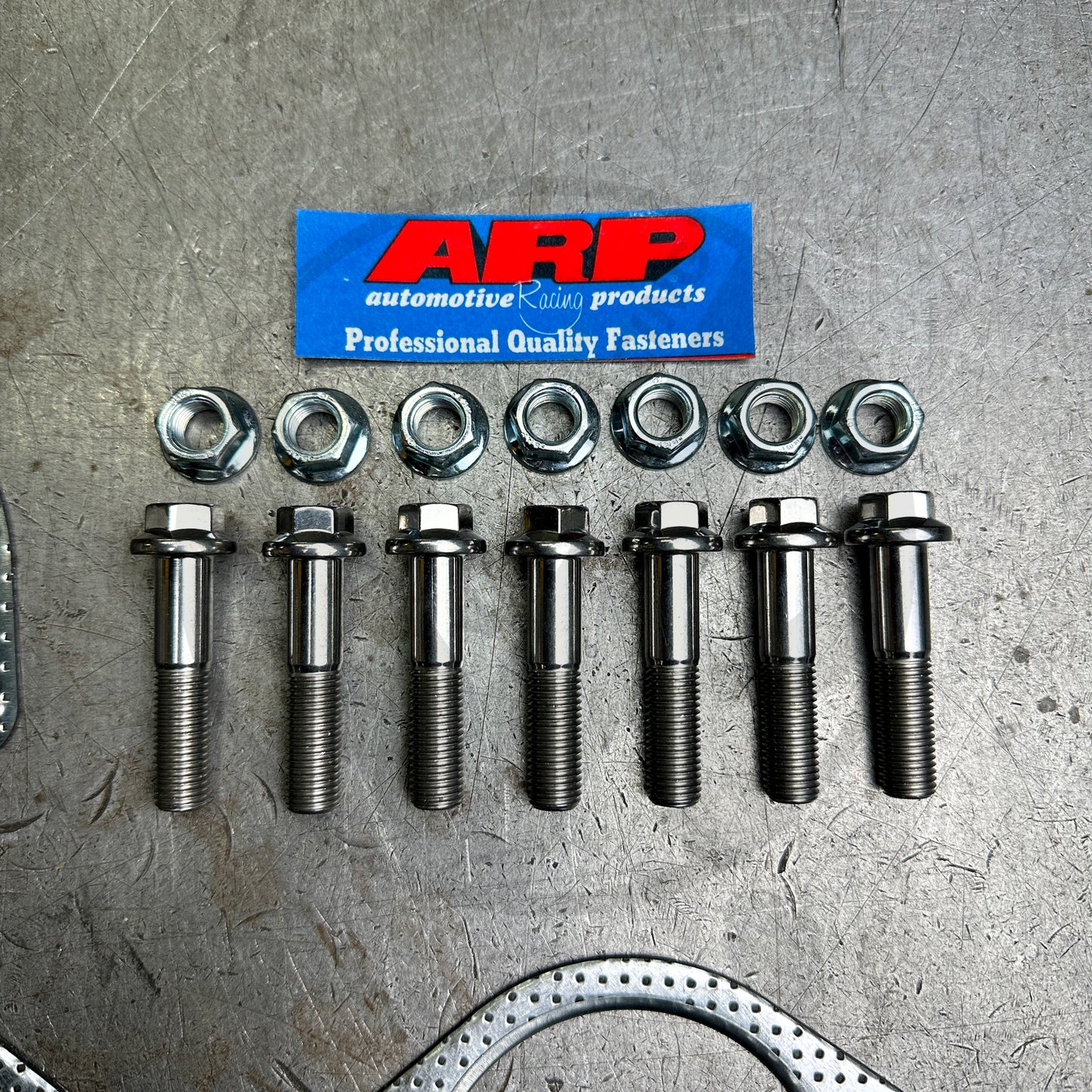 ARP Stainless Exhaust Gasket Hardware Kit 3 inch (76mm) For Honda Civic Acura Integra