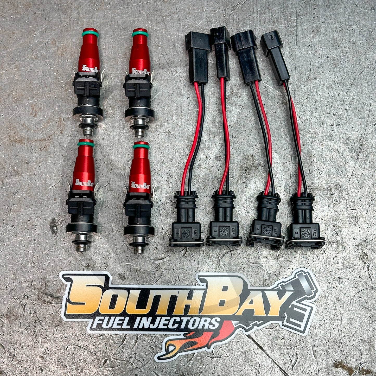 SouthBay 1650x Bosch EV14 Fuel Injector Set Honda / Acura B Series Fuel Injector Set OBD2