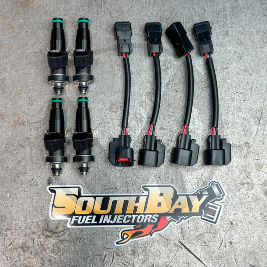 SouthBay 2600x Bosch EV14 Fuel Injector Set Honda / Acura B Series Fuel Injector Set OBD2