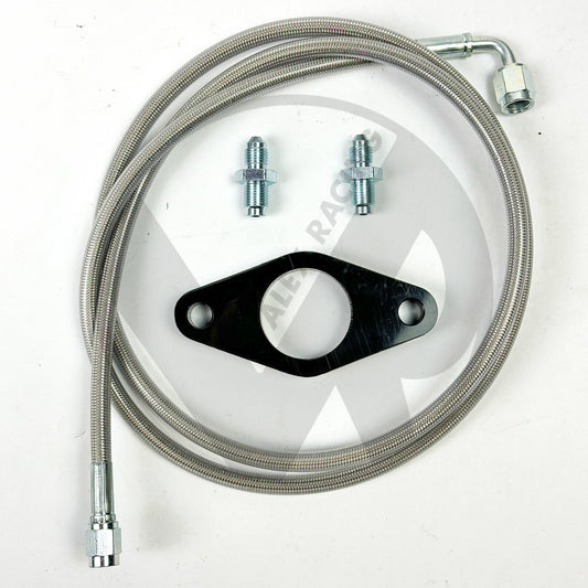 S2000 S2K CMC CLUTCH MASTER CYLINDER ADAPTER PLATE & BRAIDED CLUTCH LINE for Honda Acura B Series D Series