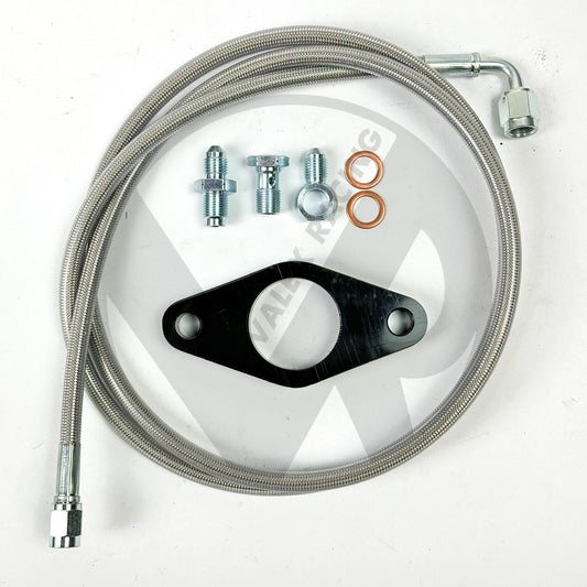 S2000 S2K CMC CLUTCH MASTER CYLINDER ADAPTER PLATE & BLACK SS CLUTCH LINE for Honda Acura K Swap