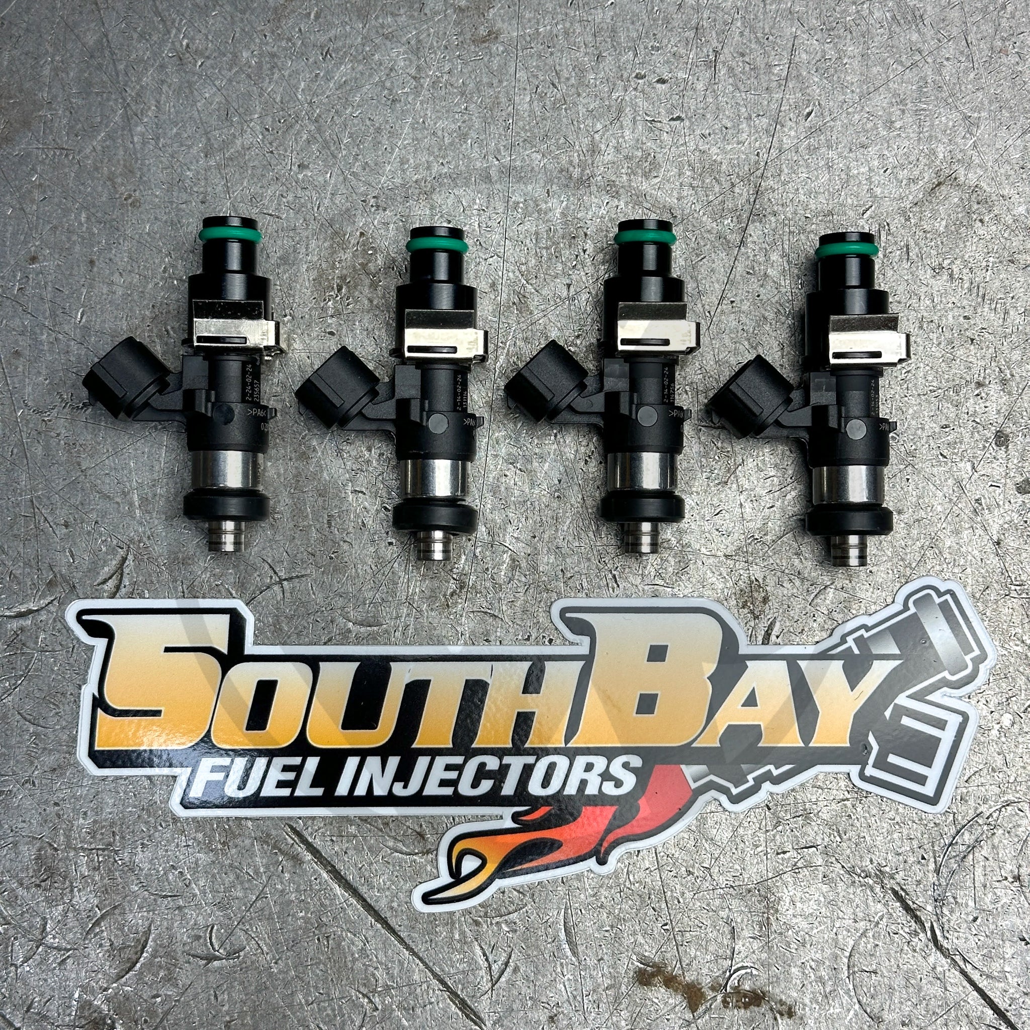 SouthBay 2200x Bosch EV14 Fuel Injector Set for 02-14 Subaru WRX & 07 ...