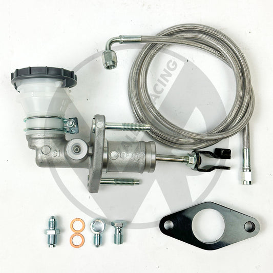 OEM S2000 (S2K) Clutch Master Cylinder (CMC) Kit with K Swap Stainless Steel Clutch Line EG EK DC