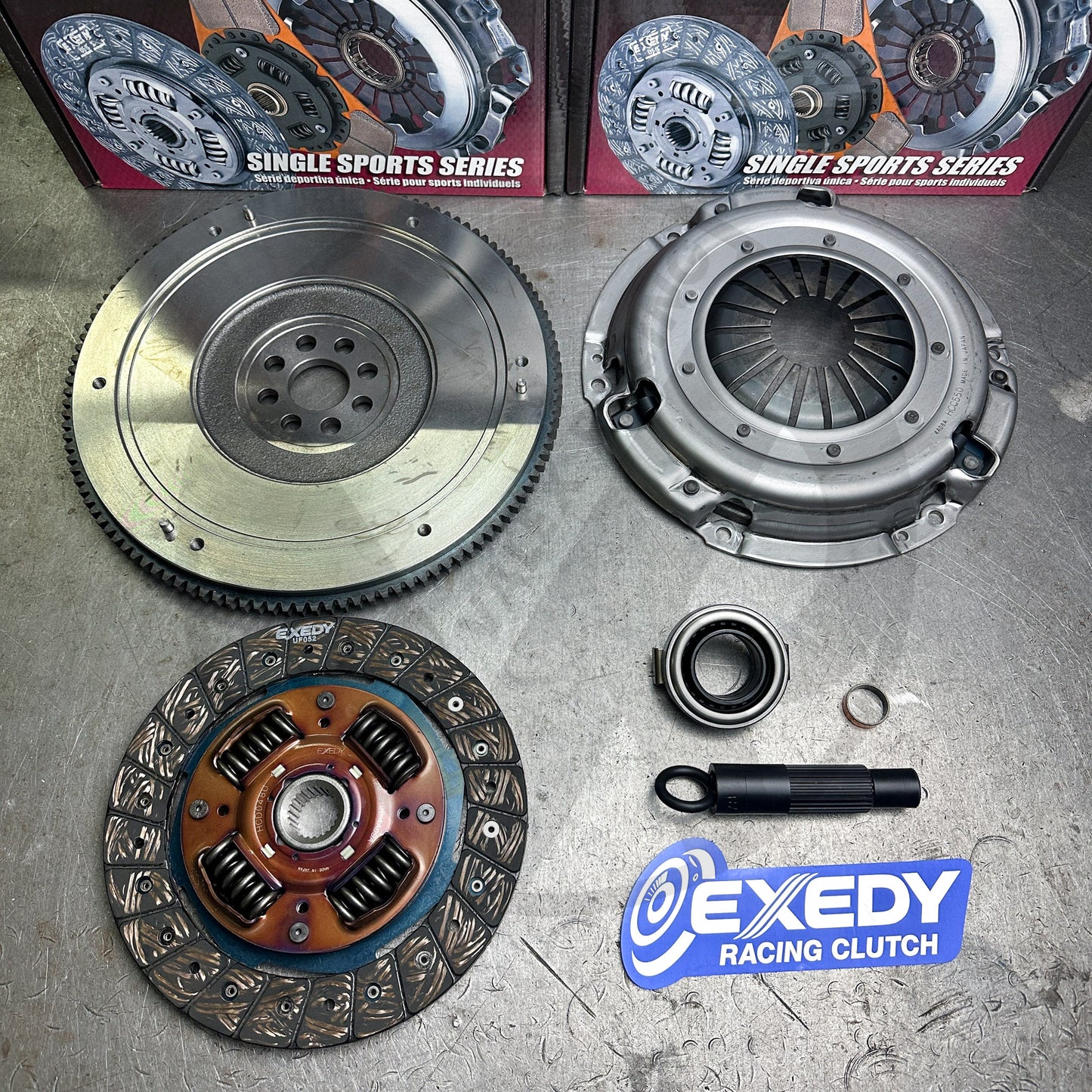 Exedy OEM Clutch Kit OEM Flywheel for 12-15 Honda Civic Si 9th Gen 2.4L HCK1015