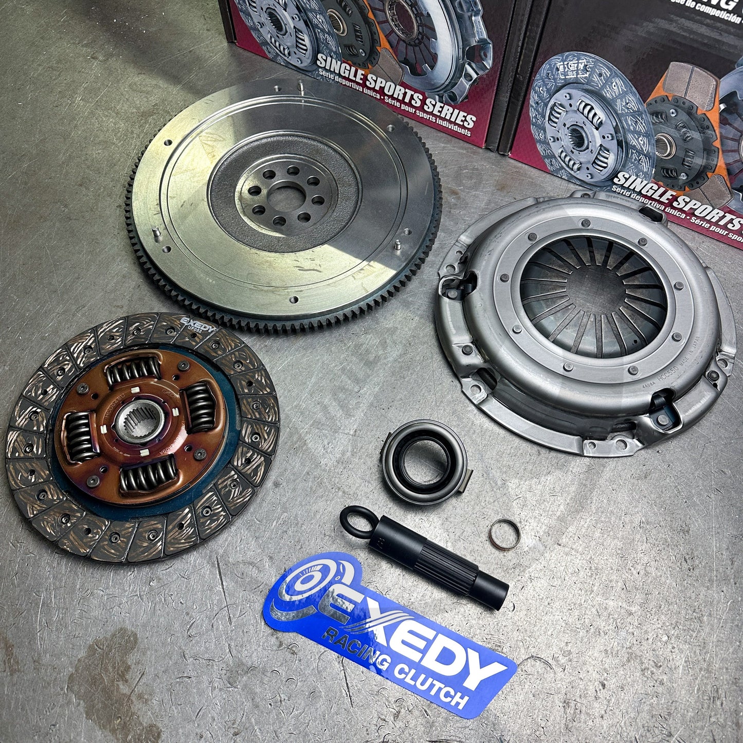 Exedy OEM Clutch Kit OEM Flywheel for 12-15 Honda Civic Si 9th Gen 2.4L HCK1015