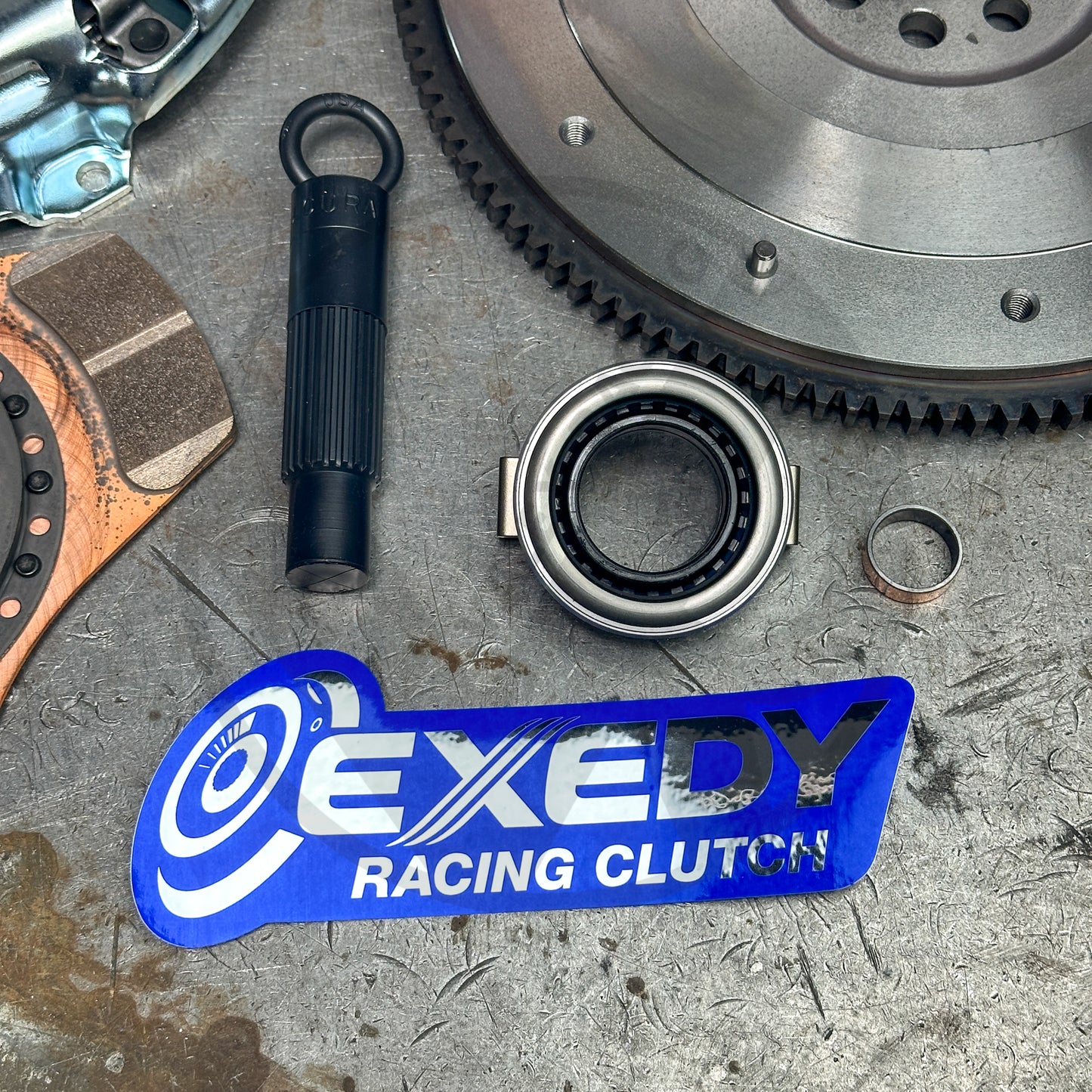 EXEDY STAGE 2 CLUTCH DISC & EXEDY OEM PRESSURE PLATE OEM FLYWHEEL Honda K Series K20 K24