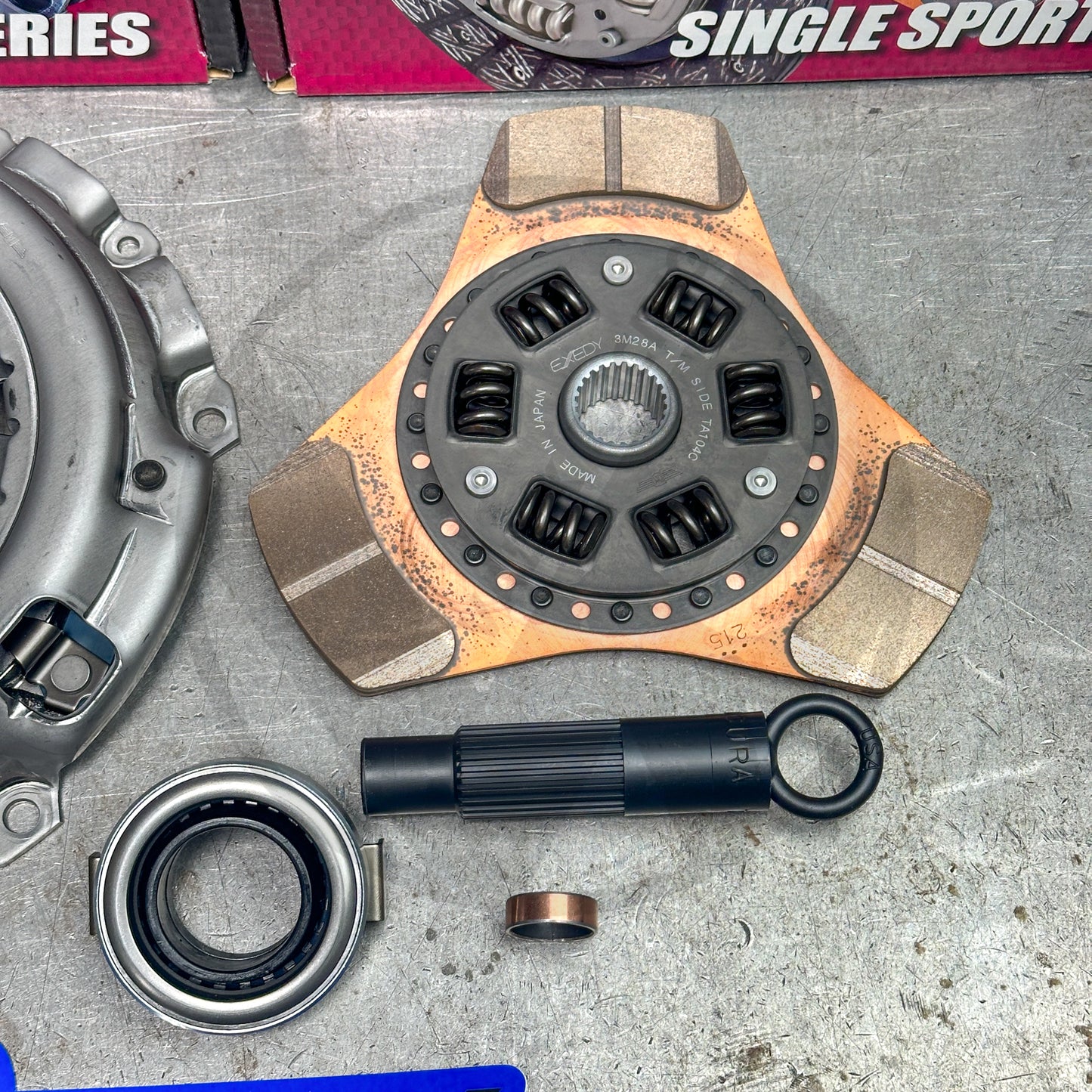 EXEDY STAGE 2 CLUTCH DISC & EXEDY OEM PRESSURE PLATE Honda K Series K20 K24