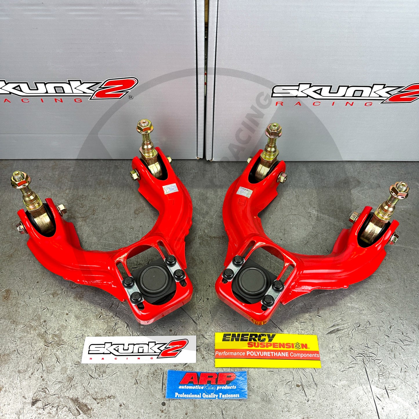 Upgraded Skunk2 Tuner Series Camber Kit with Upgraded Uprights 92-95 Civic 94-01 Integra EG DC2