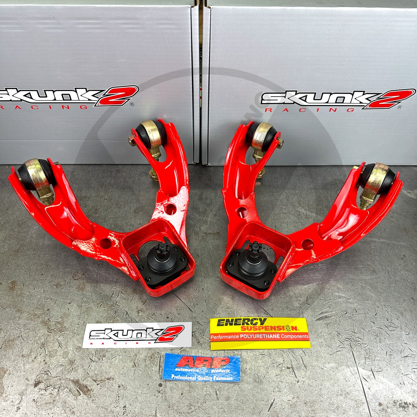 Upgraded Skunk2 Tuner Series Camber Kit with Upgraded Uprights 92-95 Civic 94-01 Integra EG DC2