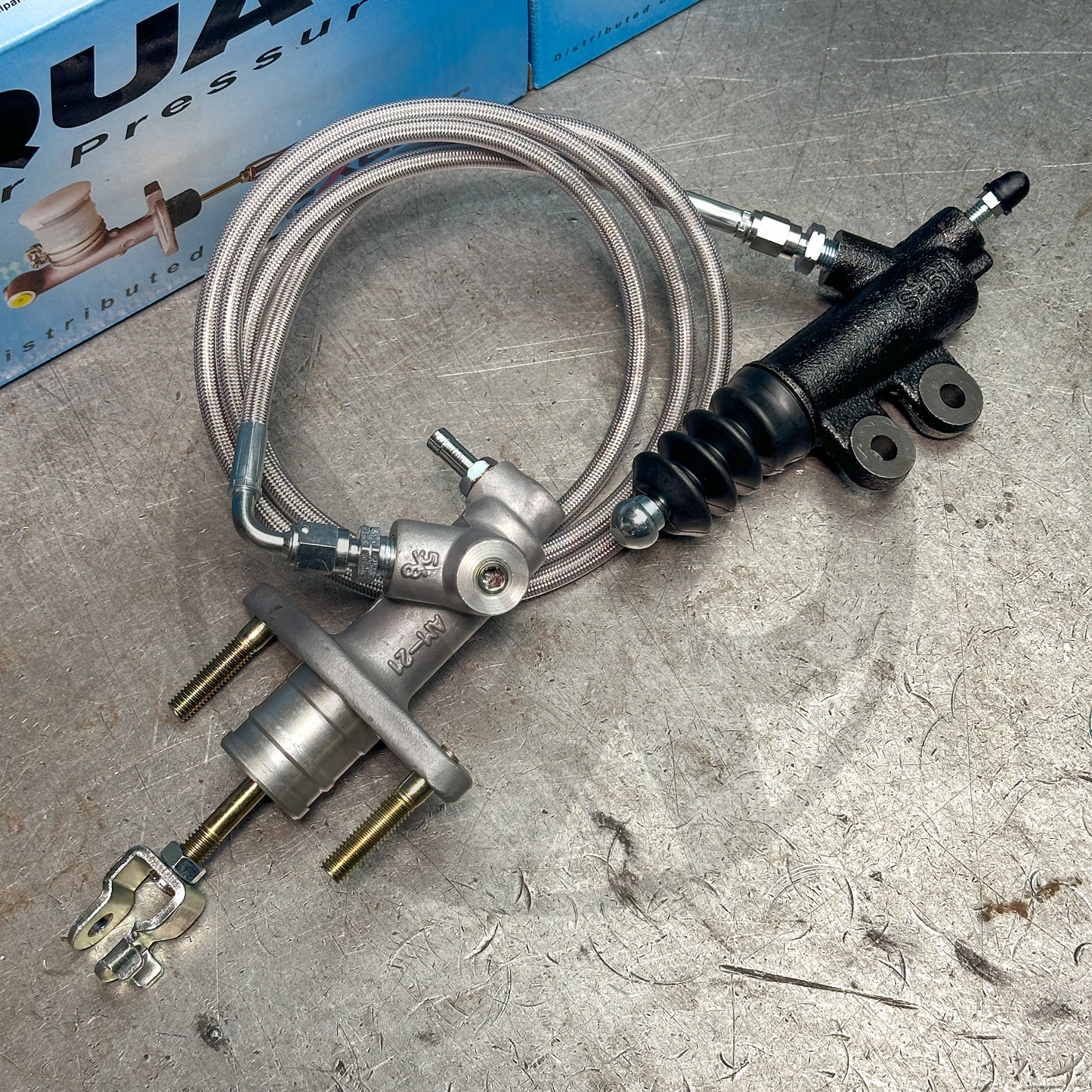 Exedy Clutch Master Cylinder Slave Cylinder Clutch Line For 1997-2001 Honda CRV