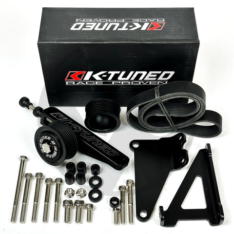 K-Tuned A/C & P/S Eliminator Kit For All K20 and K24 Engines