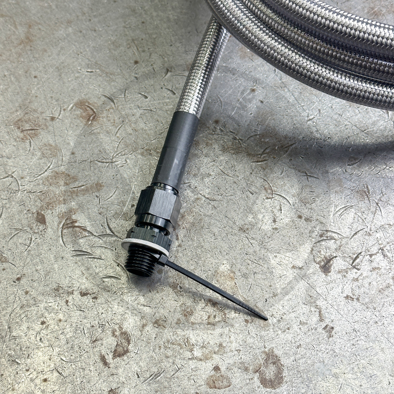 9295 Civic E85 Compatible Stainless Steel Fuel Lines Kit 6AN Bolt