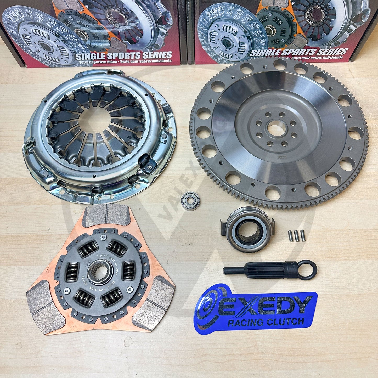 EXEDY Stage 2 Clutch & 12lbs Flywheel for 06-16 Subaru WRX Impreza Legacy