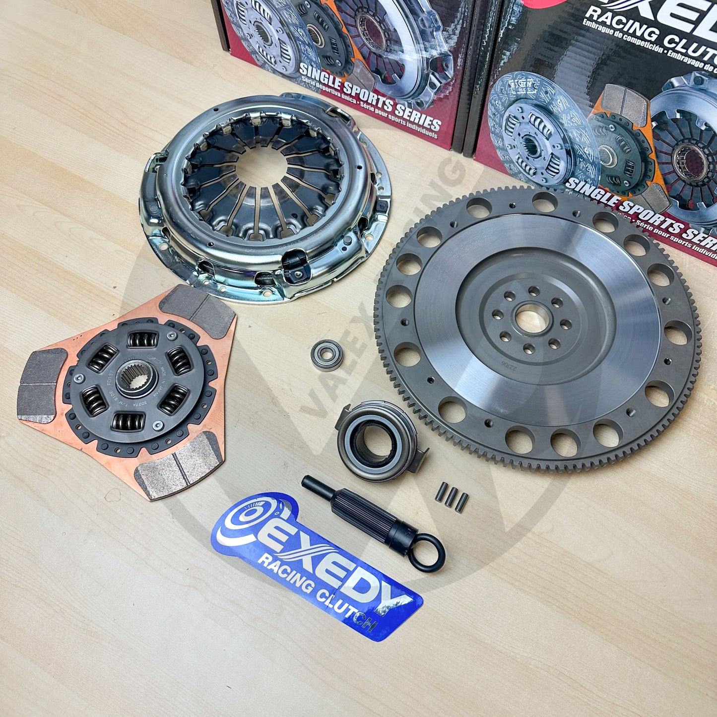 EXEDY Stage 2 Clutch & 12lbs Flywheel for 06-16 Subaru WRX Impreza Legacy