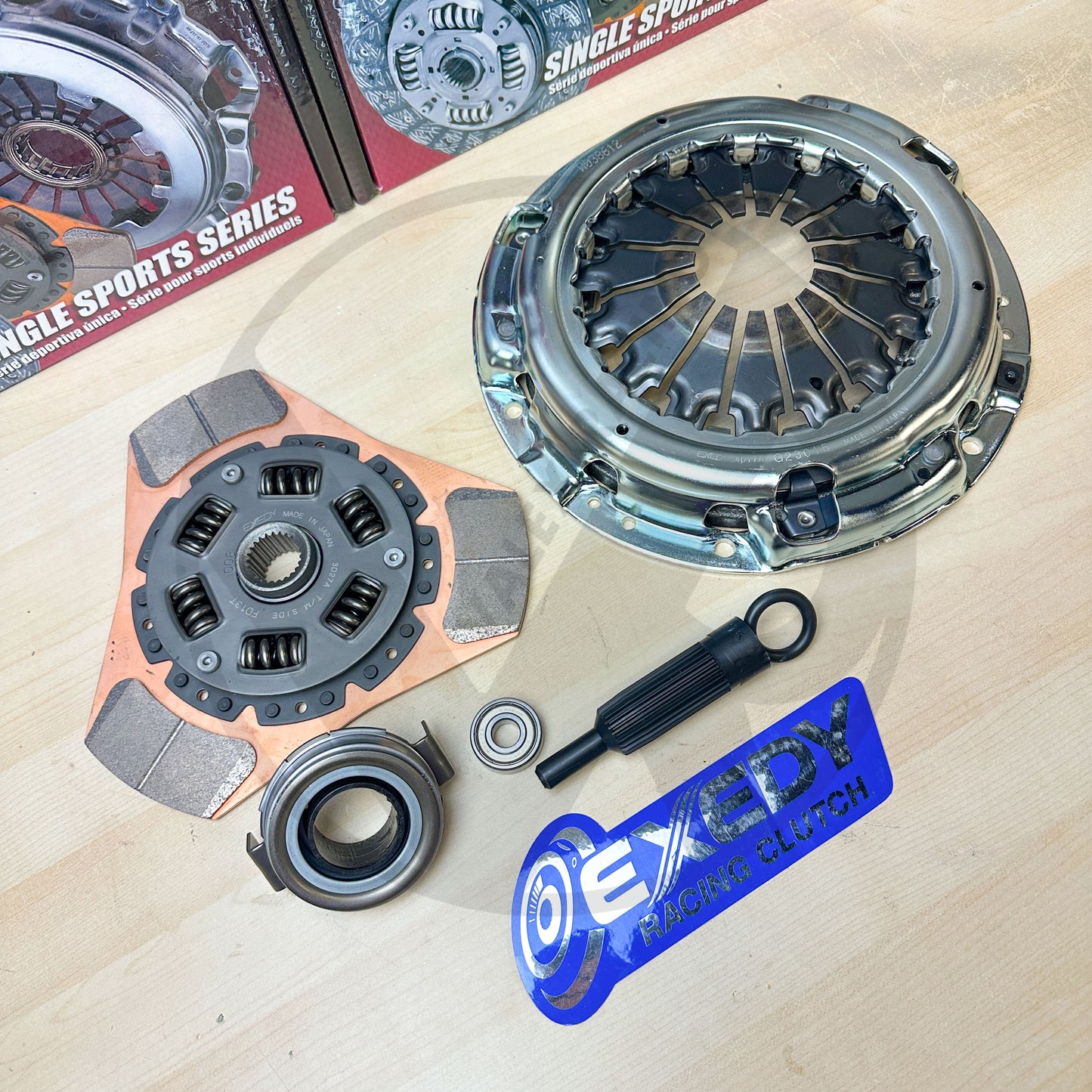 EXEDY Stage 2 Racing Clutch Kit for 06-16 Subaru WRX Impreza Legacy