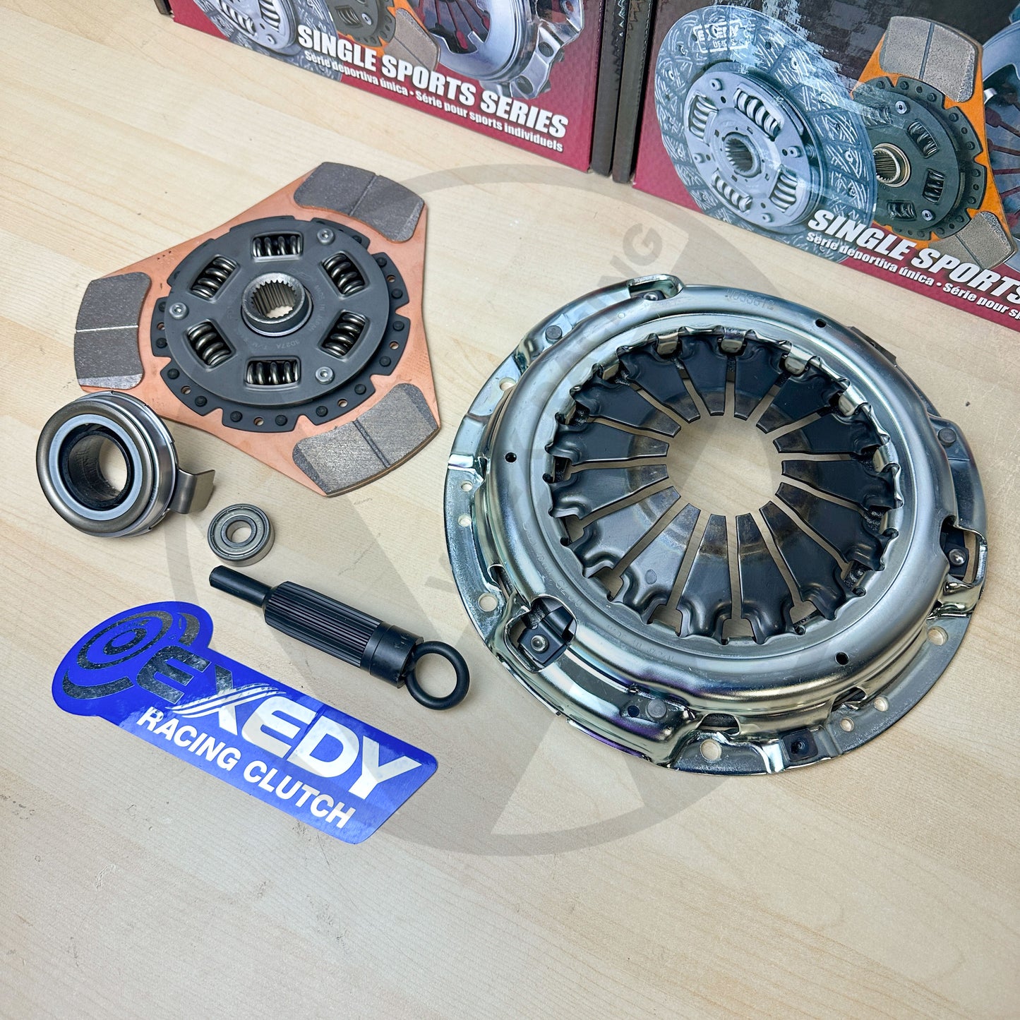 EXEDY Stage 2 Racing Clutch Kit for 06-16 Subaru WRX Impreza Legacy
