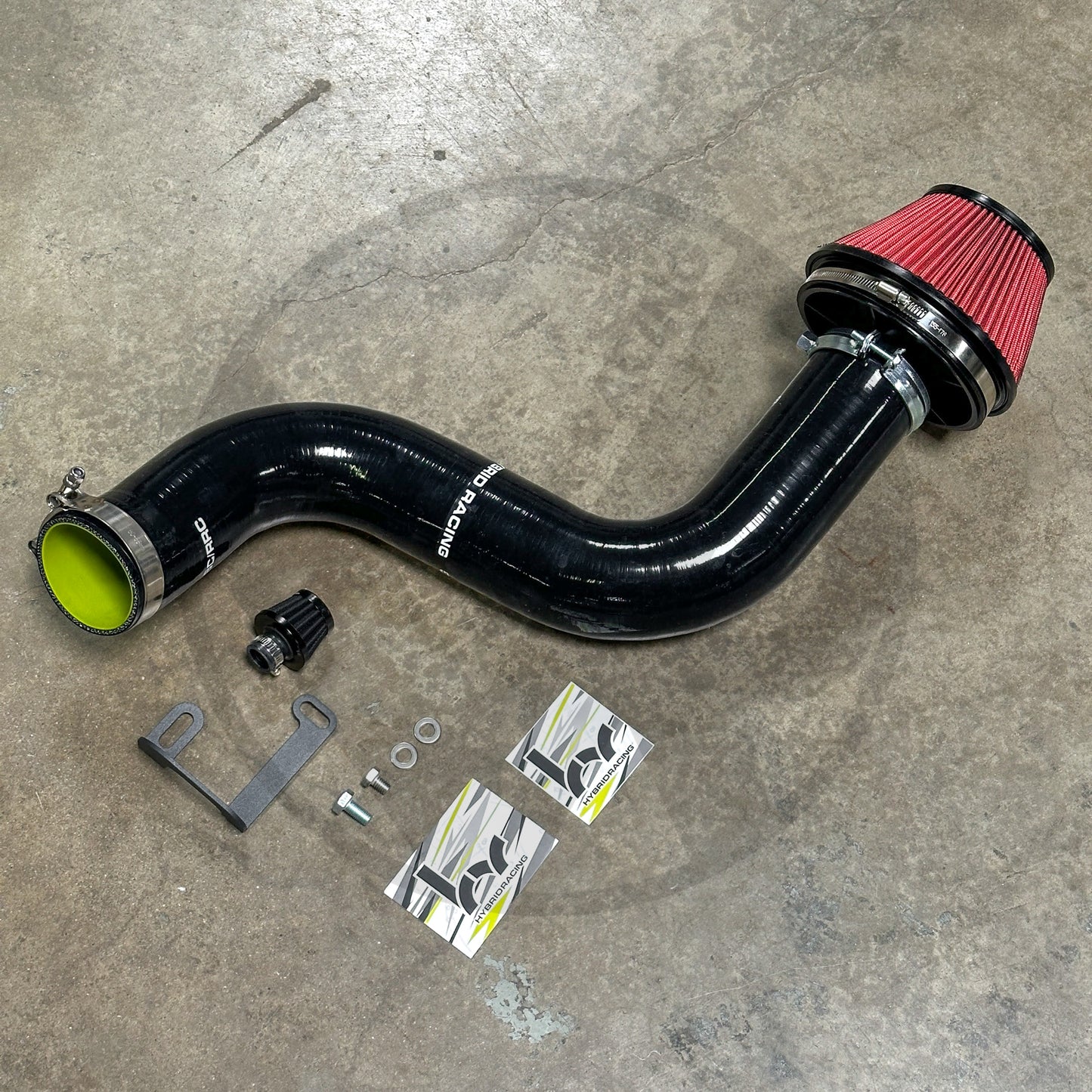 Hybrid Racing 3" inch Cold Air Intake System K20 K24 K Swap For Honda Civic Acura Integra EG EK DC