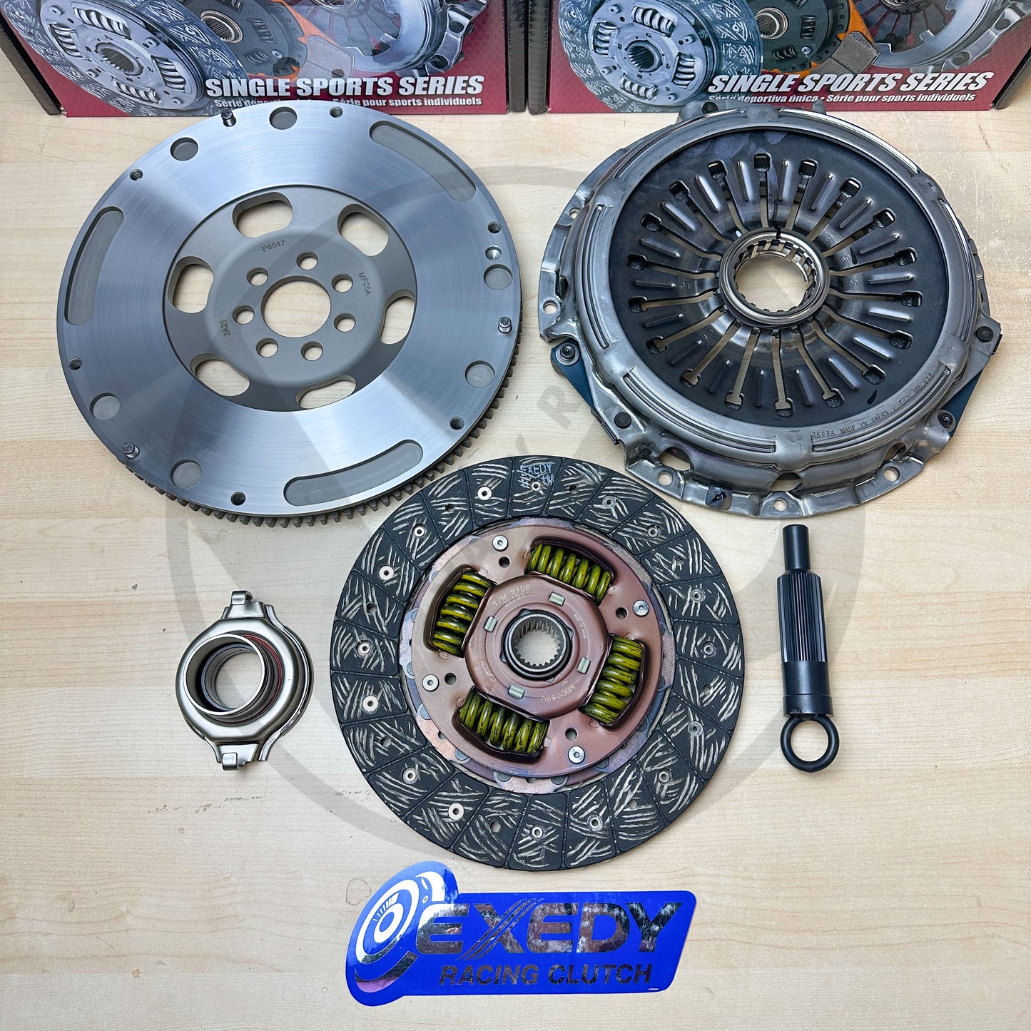 EXEDY OEM Clutch & 10.2lbs Flywheel Kit for 08-15 Mitsubishi Lancer Evolution 10