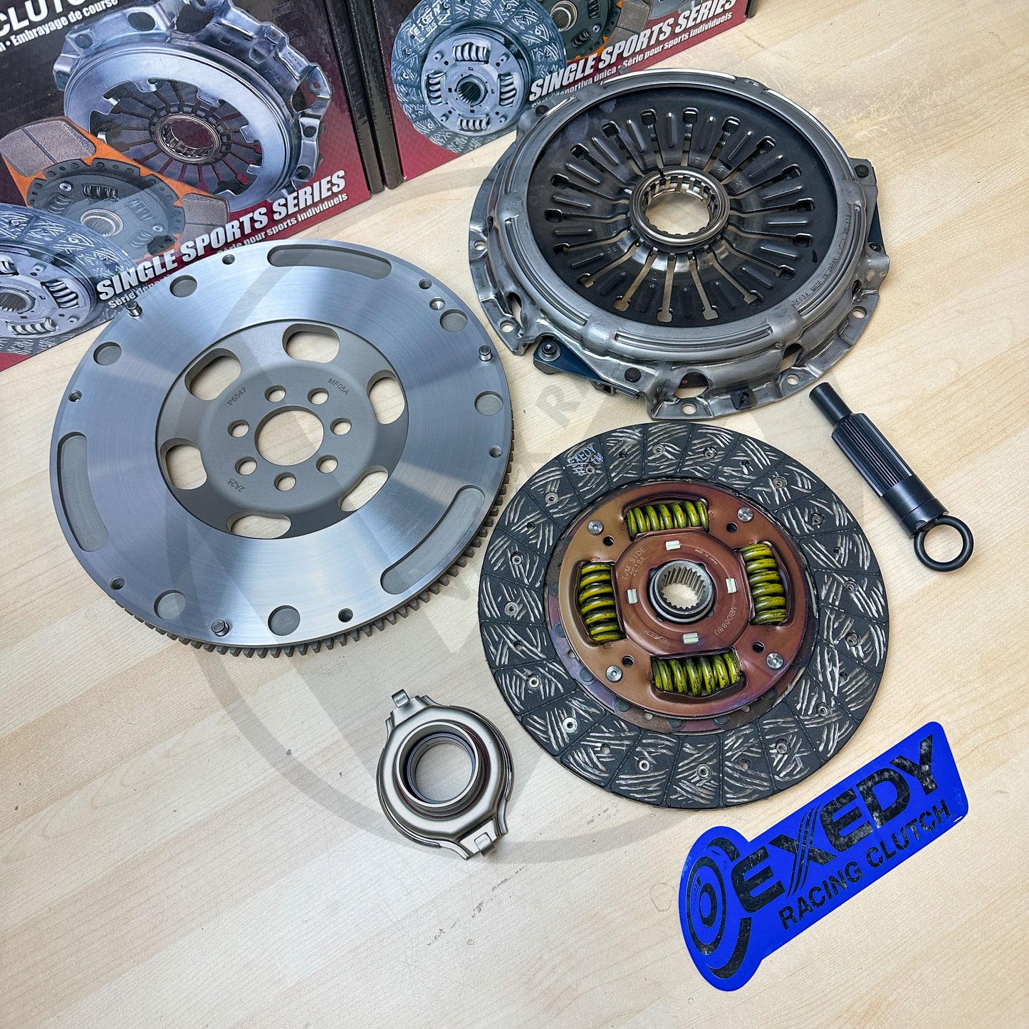 EXEDY OEM Clutch & 10.2lbs Flywheel Kit for 08-15 Mitsubishi Lancer Evolution 10
