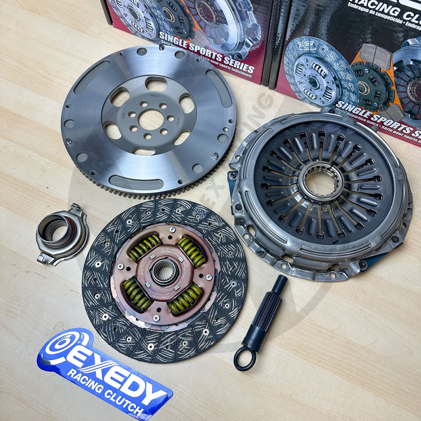 EXEDY OEM Clutch & 10.2lbs Flywheel Kit for 08-15 Mitsubishi Lancer Evolution 10