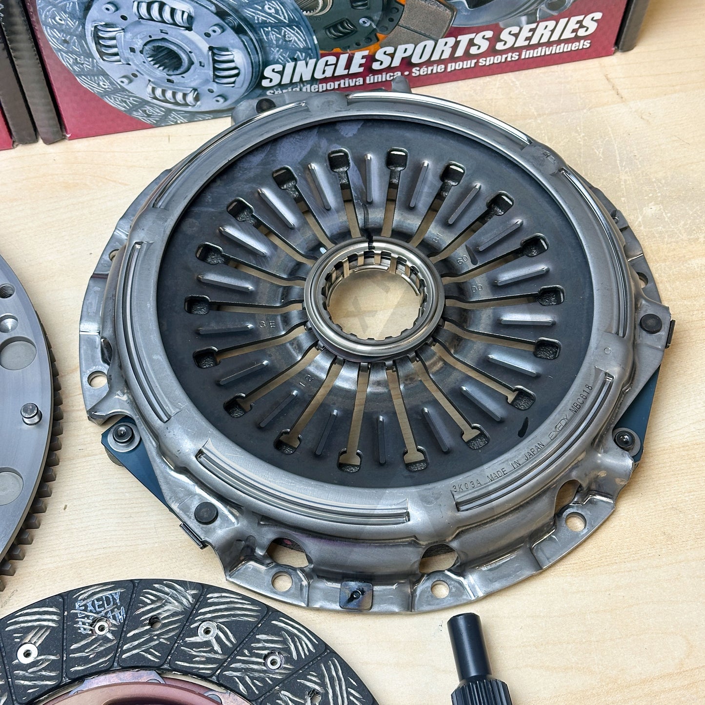 EXEDY OEM Clutch & 10.2lbs Flywheel Kit for 08-15 Mitsubishi Lancer Evolution 10