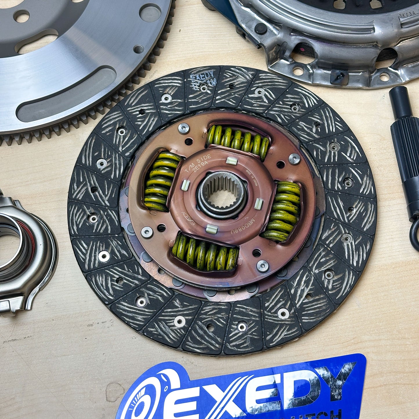 EXEDY OEM Clutch & 10.2lbs Flywheel Kit for 08-15 Mitsubishi Lancer Evolution 10