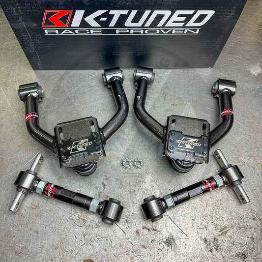 K-Tuned Full Negative Camber Kit Camber Arms for 96-00 Honda Civic EK Full Kit