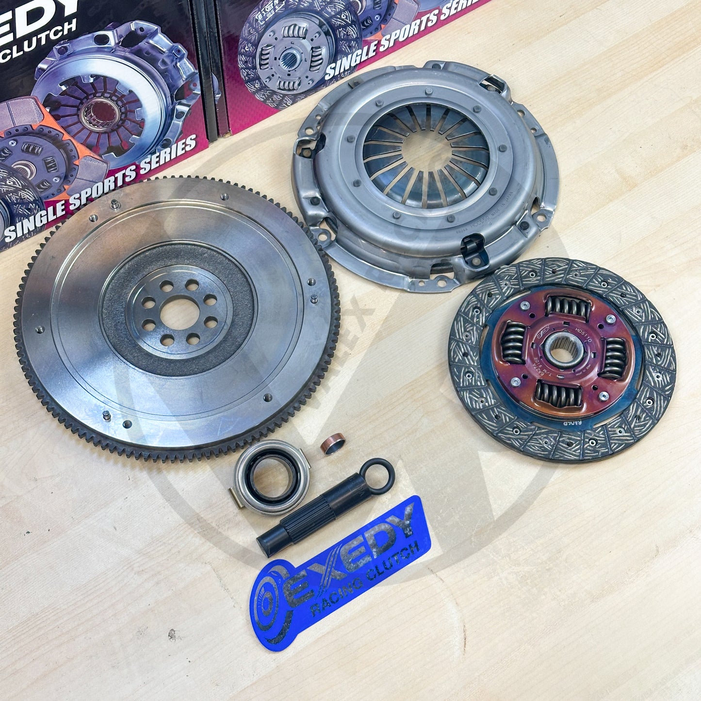 Exedy OEM Clutch OEM Flywheel Stage 1 Disc for 12-15 Honda Civic Si 9th Gen 2.4L