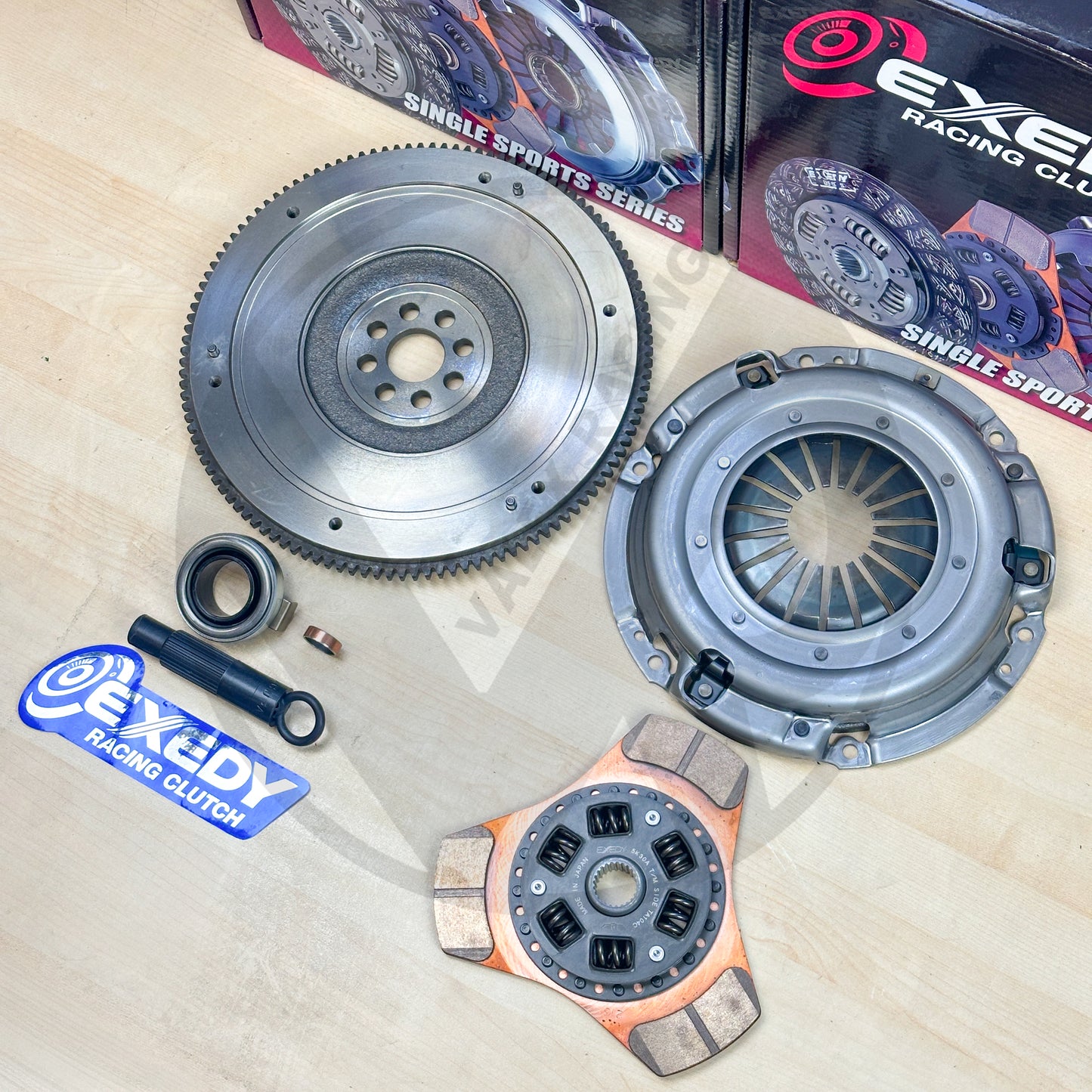Exedy OEM Clutch OEM Flywheel Stage 2 Disc for 12-15 Honda Civic Si 9th Gen 2.4L