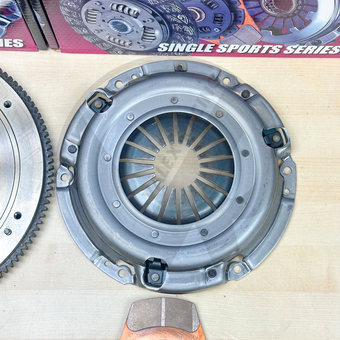 Exedy OEM Clutch OEM Flywheel Stage 2 Disc for 12-15 Honda Civic Si 9th Gen 2.4L