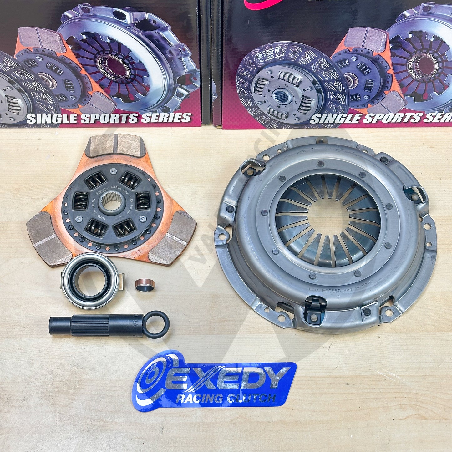 Exedy OEM Clutch w Stage 2 Disc for 12-15 Honda Civic Si 9th Gen 2.4L Japan Made