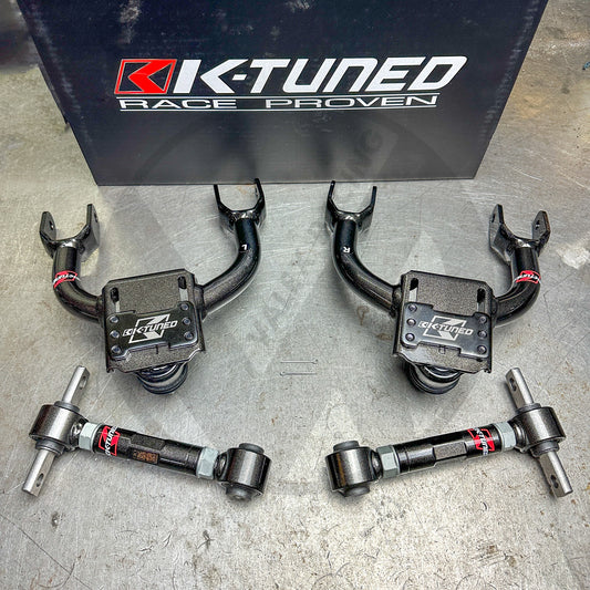 K-Tuned Camber Kit Camber Arms for 92-95 Honda Civic Acura Integra 94-01 (Front and Rear)