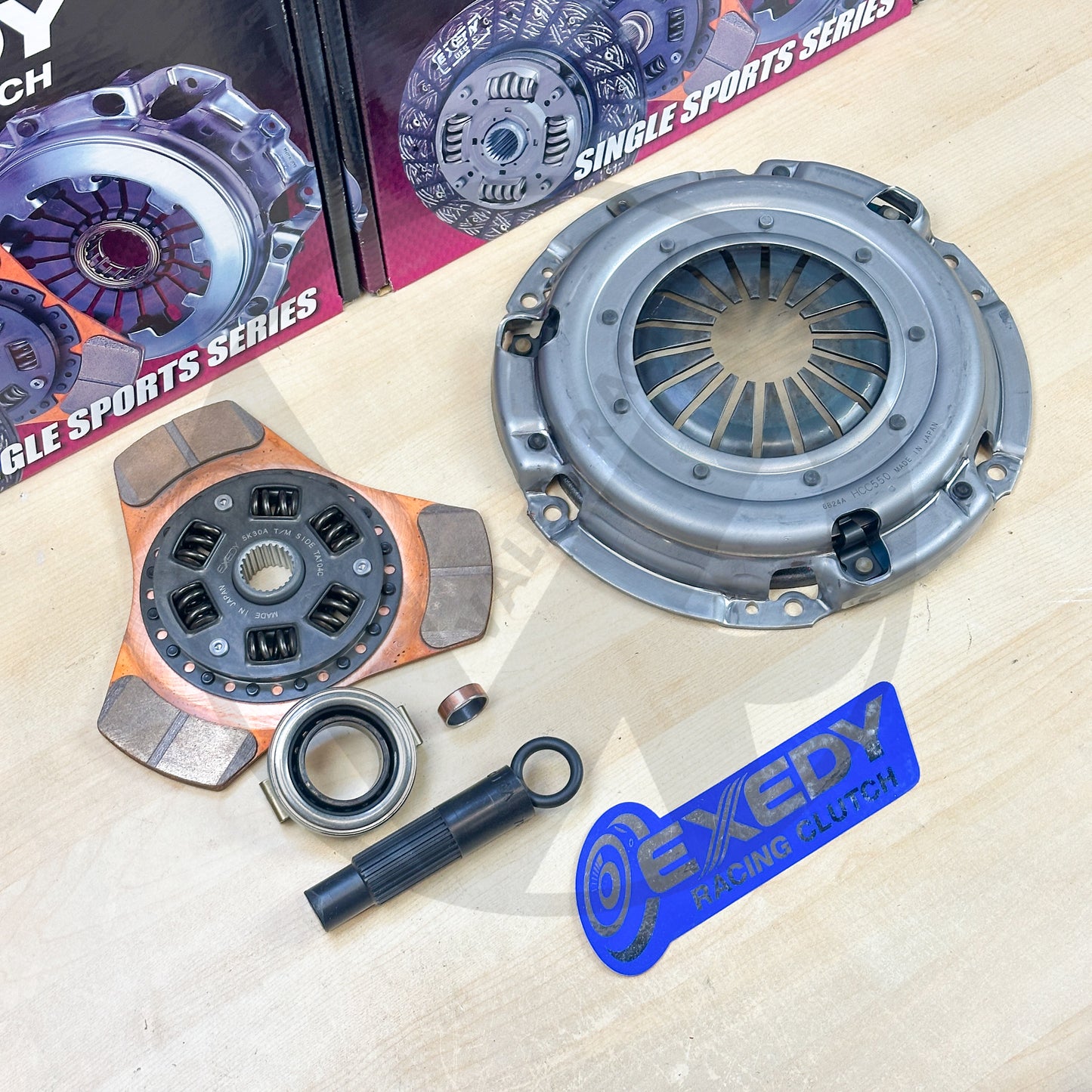 Exedy OEM Clutch w Stage 2 Disc for 12-15 Honda Civic Si 9th Gen 2.4L Japan Made