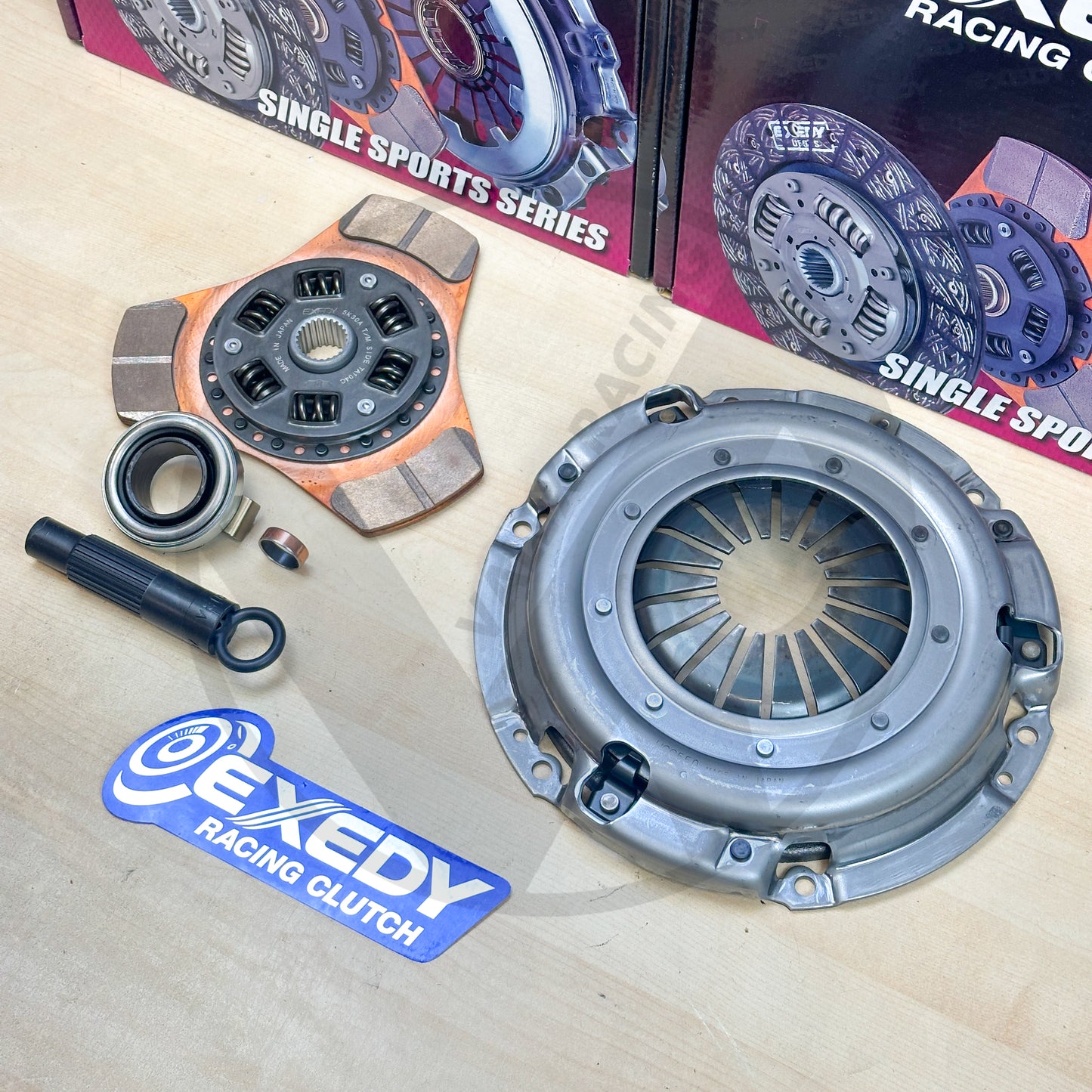 Exedy OEM Clutch w Stage 2 Disc for 12-15 Honda Civic Si 9th Gen 2.4L Japan Made