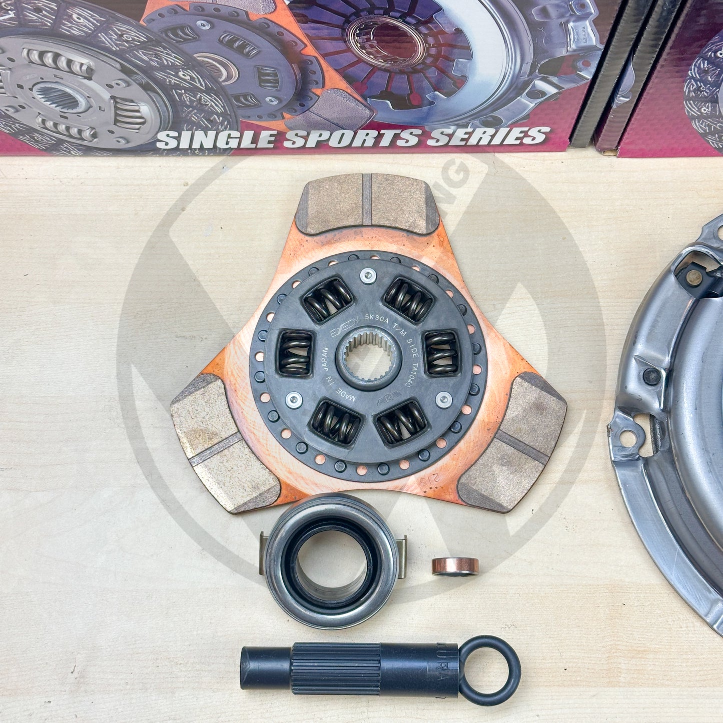 Exedy OEM Clutch w Stage 2 Disc for 12-15 Honda Civic Si 9th Gen 2.4L Japan Made