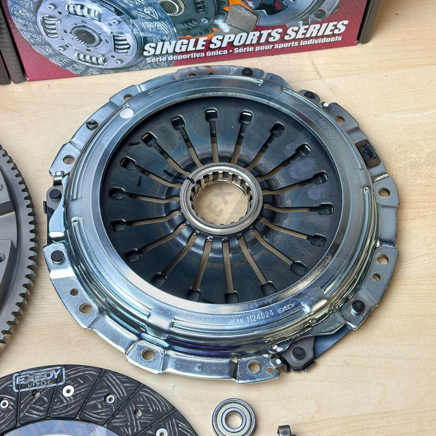 EXEDY Stage 1 Clutch & OEM Flywheel for 2004-2021 Subaru WRX STI 2.5L