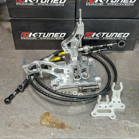 K Tuned Billet RSX Pro Shifter and Race Spec Shifter Cables