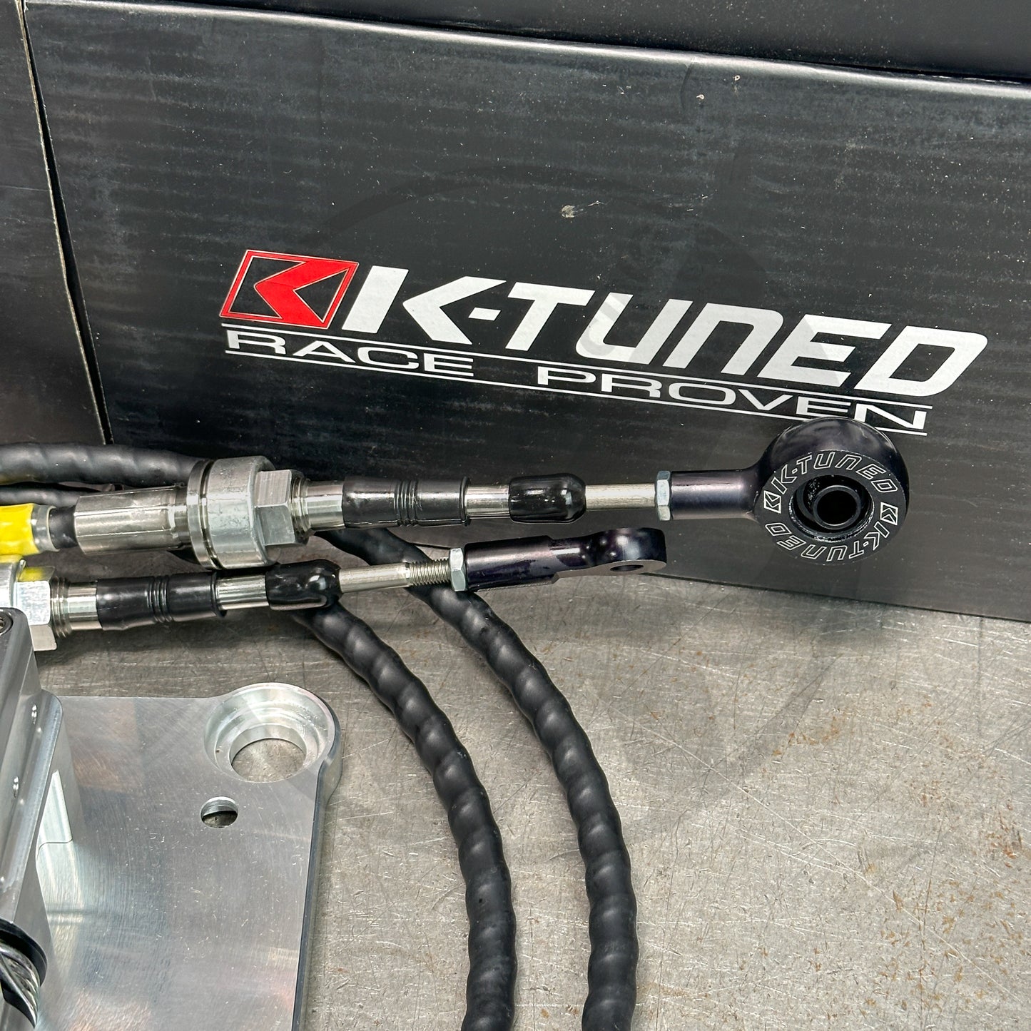 K Tuned Billet RSX Pro Shifter and Race Spec Shifter Cables