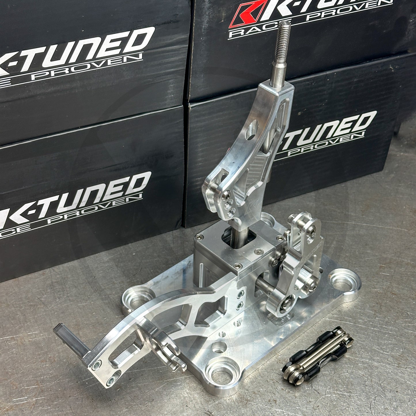 K Tuned Race-Spec Billet RSX Shifter K20 K24 K Swap Version 3